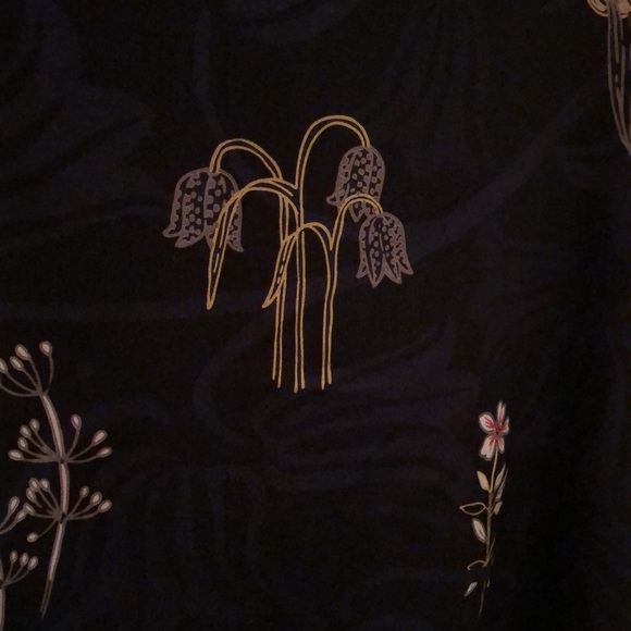 Ann Taylor Loft long sleeve floral dress. 2 Petite - Picture 4 of 13